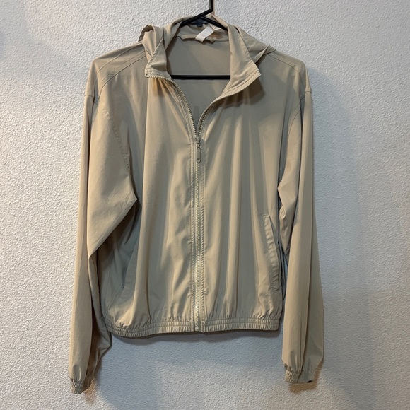 P'tula Jackets & Blazers - P'tula Light Tan Athletic Jacket